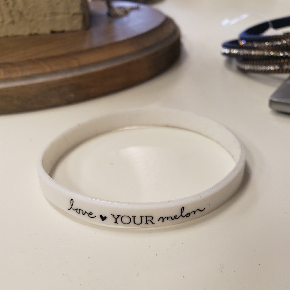 Love Your Melon Rubber Bracelet